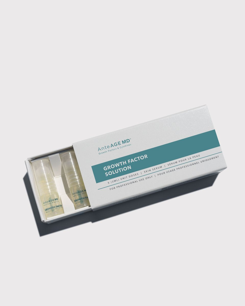 AnteAGE® MD Growth Factor Solution 2 mL Box (5x2ml) | Bev Sidders Skincare