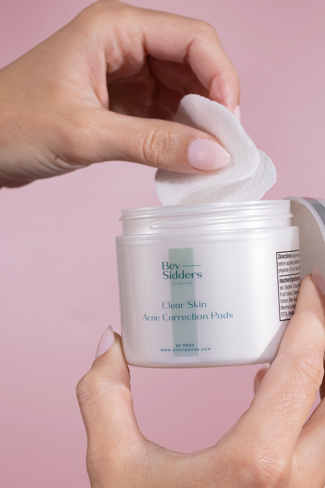 Clear Skin Acne Correction Pads | Bev Sidders Skincare