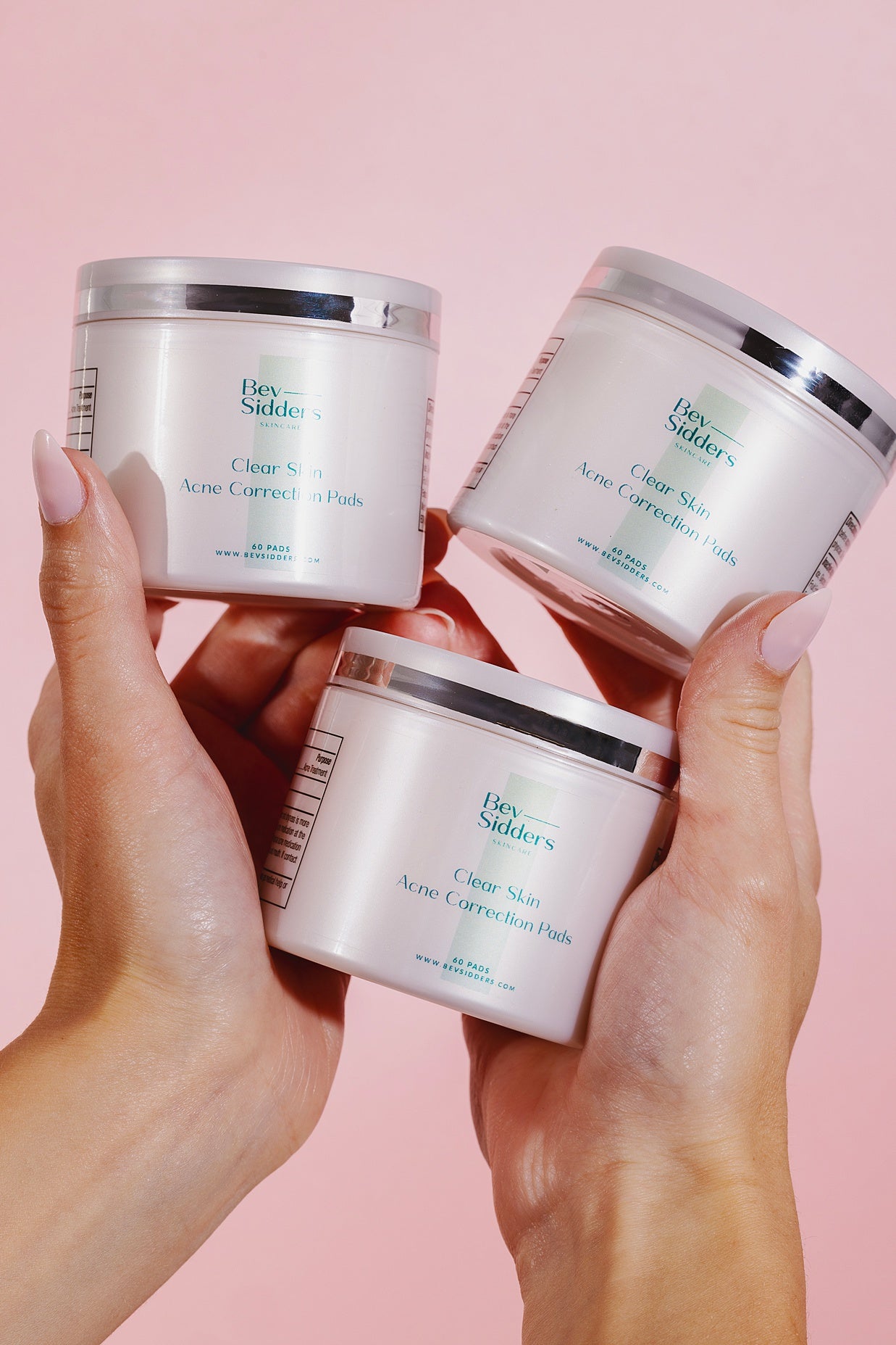 Clear Skin Acne Correction Pads | Bev Sidders Skincare | Bev Sidders Skincare