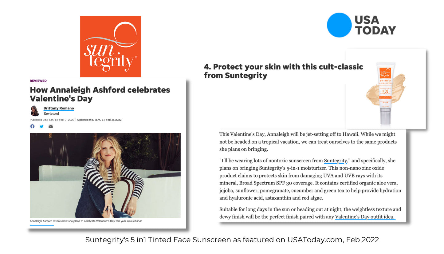 Suntegrity_5IN1_Tinted_Sunscreen_Moisturizer_Broad_Spectrum_SPF_30_USA_Today | Bev Sidders Skincare