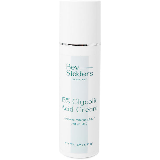 15% Glycolic Acid Cream | Bev Sidders Skincare