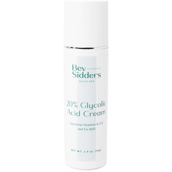 20% Glycolic Acid Cream | Bev Sidders Skincare