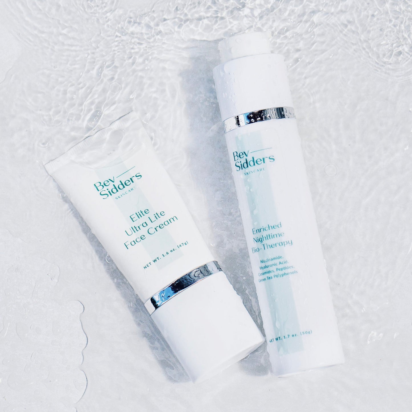 Elite Ultra Lite Face Cream and Enriched Nightime bio Therapy | Bev Sidders
