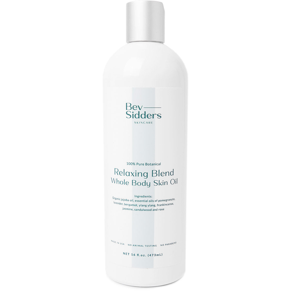 Relaxing Blend Whole Body Skin Jojoba Oil | Bev Sidders Skincare