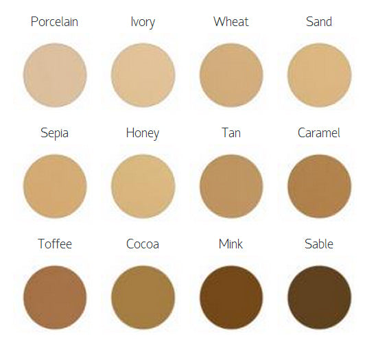 FACE Atelier Ultra Foundation 12 circle color options | Bev Sidders Skincare