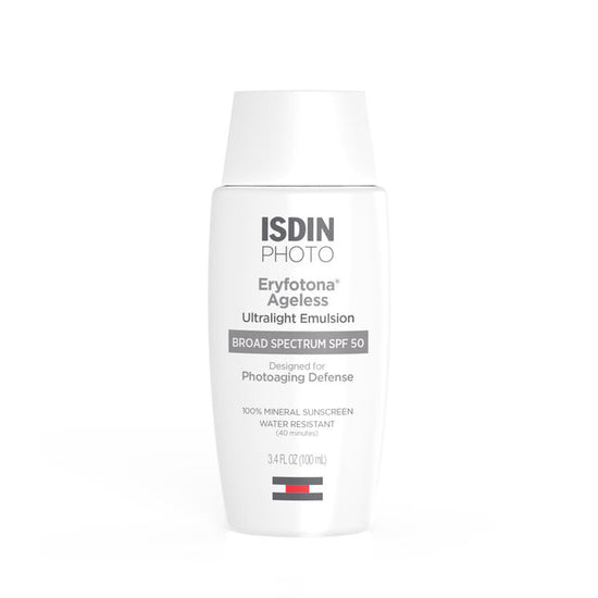 ISDIN Eryfotona Ageless Ultralight Emulsion SPF 50+ Tinted | Bev Sidders Skincare