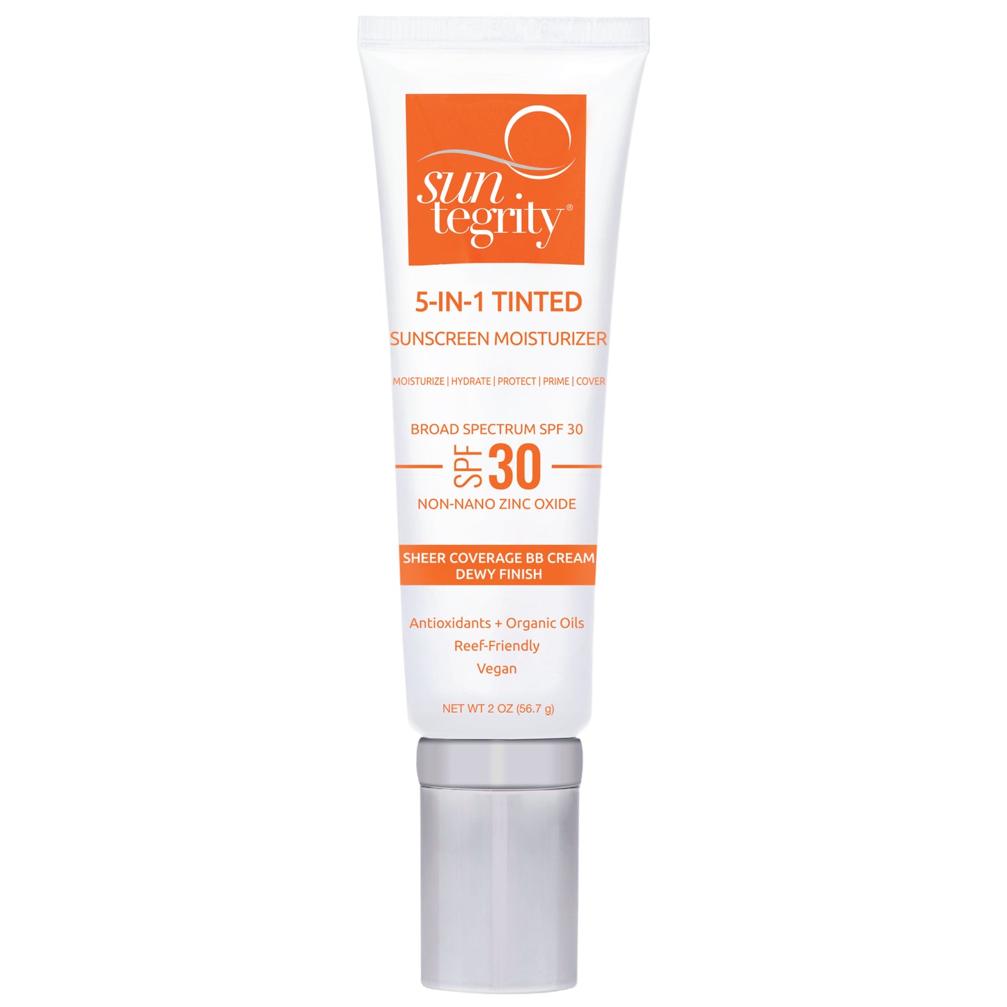 Suntegrity 5-IN-1 Tinted Sunscreen Moisturizer | Bev Sidders Skincare