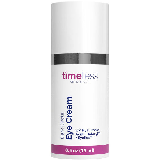 Timeless Skincare Dark Circle Eye Cream w/ Hyaluronic Acid 15 mL | Bev Sidders Skincare