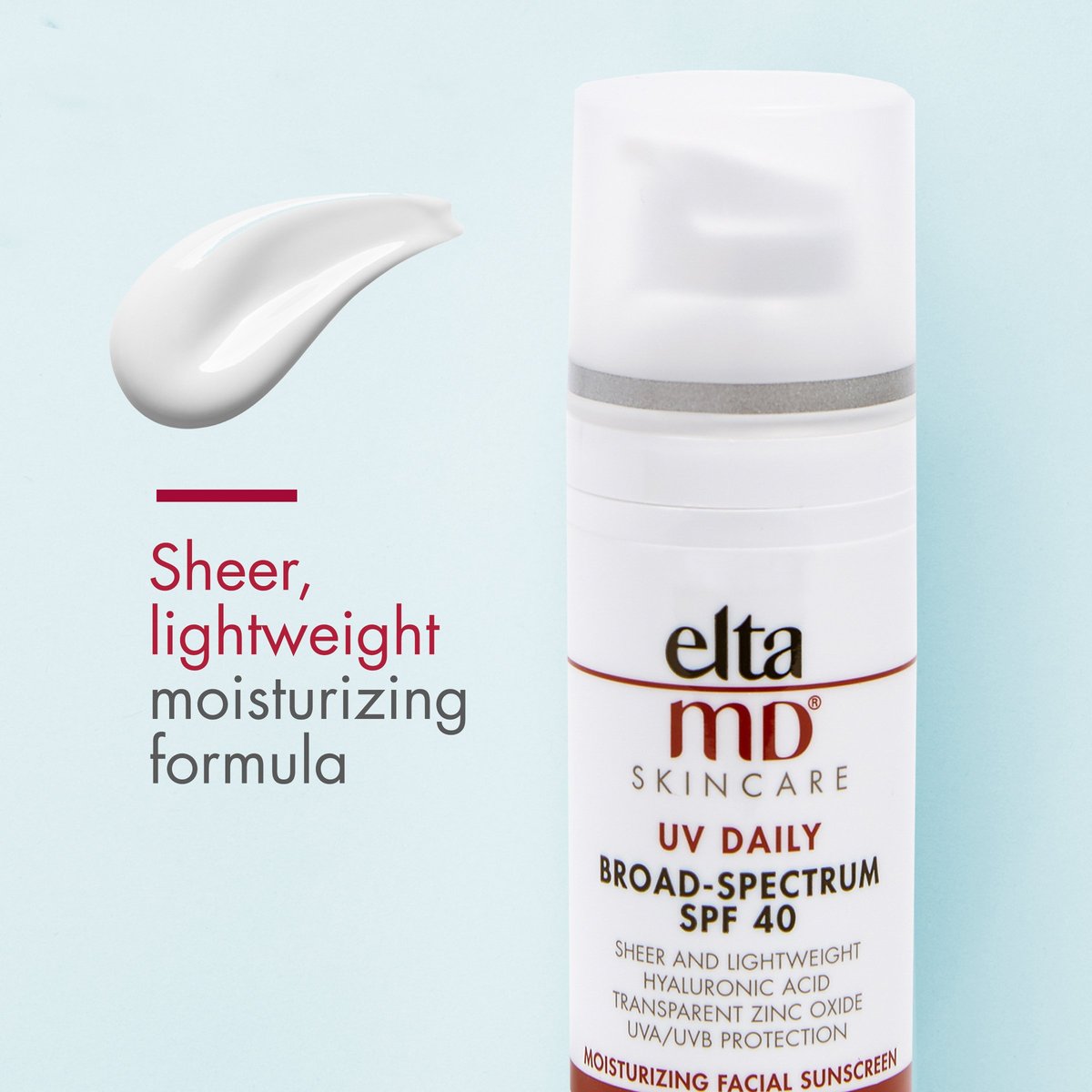 EltaMD SPF 40 UV Daily Pump | Bev Sidders Skincare